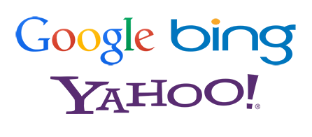 Image of Google, Bing & Yahoo